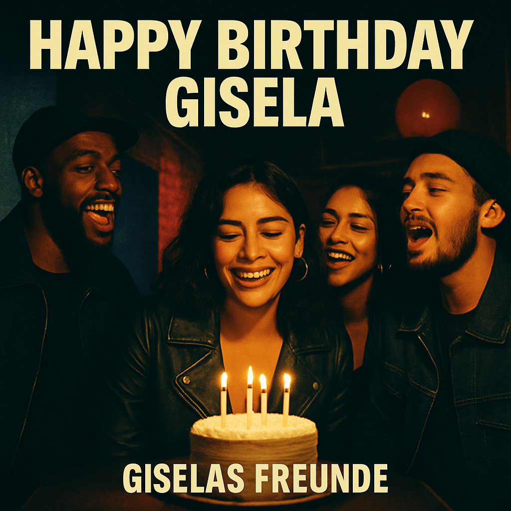 Cover von Happy Birthday Gisela